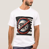 T-SHIRT BYE BIDEN (Devant)