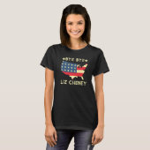 T-shirt Bye Bye Liz Cheney (Devant entier)