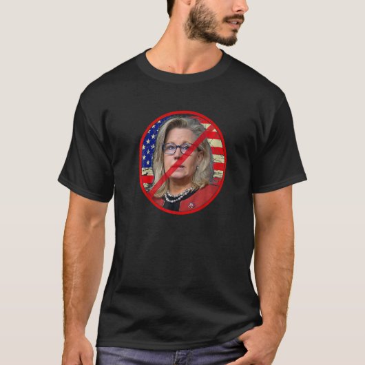 T-shirt Bye Bye Liz Cheney   1 (Devant)