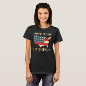 T-shirt Bye Bye Liz Cheney Élection 1 (Devant entier)