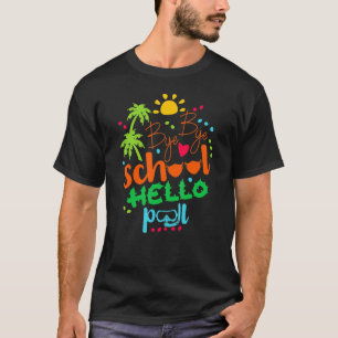 T-shirt Bye Bye School Hello Pool Été Dernier Jour De Scho
