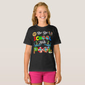 T-shirt Bye Bye School Hello Pool Teacher Squad été (Devant entier)