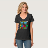 T-shirt Bye Bye Summer Hello Second Grade Mignonne 2e Grad (Devant entier)