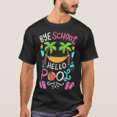 T-shirt Bye School Beach T Ball Tee Hammock (Devant)