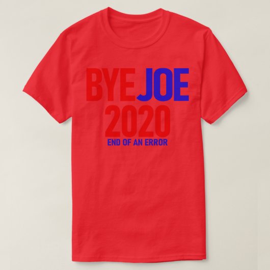 T-shirt Byejoe 2020 (Design devant)