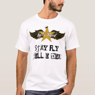 T-shirt byG Byrd "MOUCHE de SÉJOUR JUSQU'À MOI MEURS"