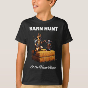 T-shirt Byrn Hunt Lover - Joli Rat Guerrier Et Germain