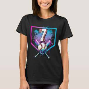 T-shirt Bysebyll Drip 7e anniversaire Home Plate Garçons J