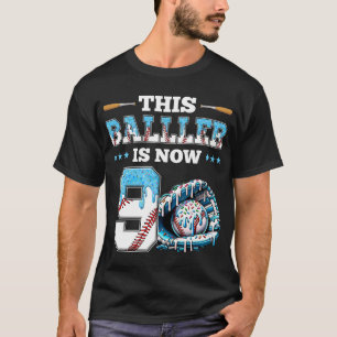 T-shirt Bysebyll Drip 9e anniversaire garçon sport fan 9 a