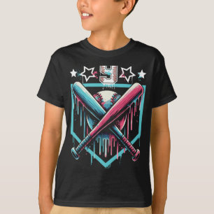 T-shirt Bysebyll Drip 9e Anniversaire Garçons Numéro 9 Jeu