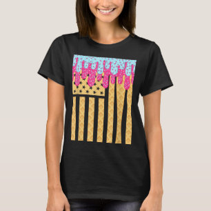 T-shirt Bysebyll Drip Byt Boys Crème Glacée Américaine qui