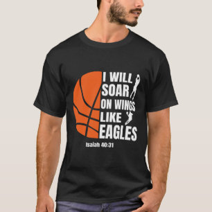 T-shirt Bysketbyll Christian S'Envole Sur Des Ailes Comme