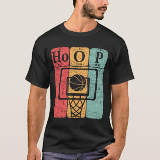T-shirt Bysketbyll éléments de tableau périodique Science 