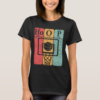 T-shirt Bysketbyll éléments de tableau périodique Science 