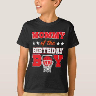 T-shirt Bysketbyll Fête Maman De L'Anniversaire Garçon Byl