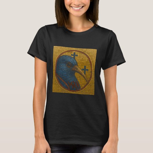 T-shirt Byzantine Kiwi Mosaic (Devant)