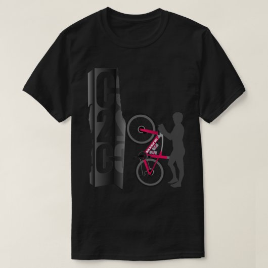 T-shirt C2C Signpost cycle challenge (Design devant)