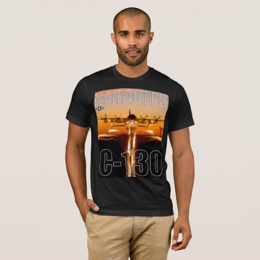 T-SHIRT C-130 HERCULES (Devant entier)