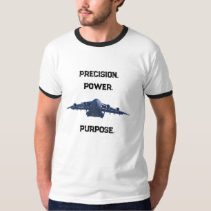 T-SHIRT C-17 GLOBEMASTER PUISSANCE DE PRÉCISION ET FINALIT