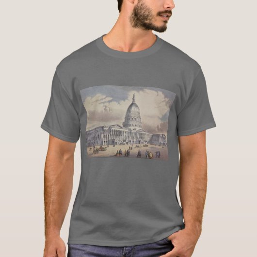 T-shirt C.C de Washinton de capitol des Etats-Unis (Devant)