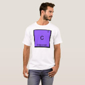 T-shirt C - Chauviniste Funny Chimie Élément Symbole Tee (Devant entier)