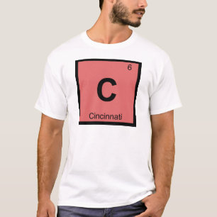 T-shirt C - Cincinnati Ohio Chimie Tableau Périodique