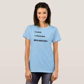 T-SHIRT C : /DOS C : /DOS/RUN RUN/DOS/RUN ! (Devant entier)