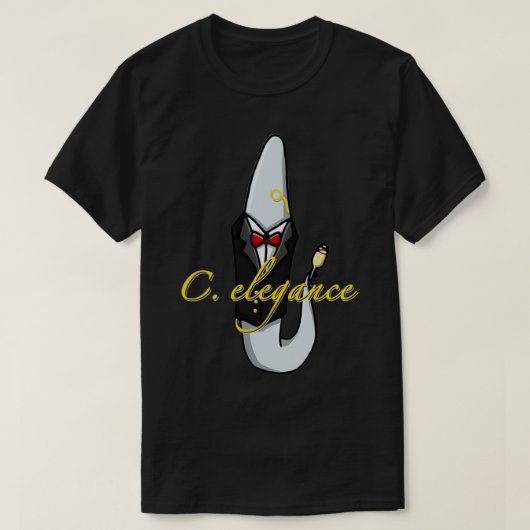 T-shirt C élégance élégantes science drôle (Design devant)