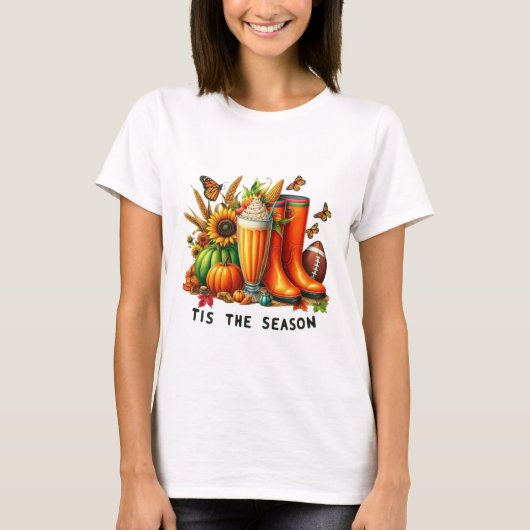 T-shirt C’est la saison (Devant)