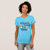 T-shirt C’est la saison pour lire plus de livres (Devant entier)