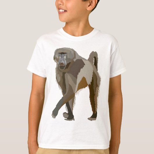T-shirt C est pour Chacma Baboon (Devant)