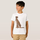 T-shirt C est pour Cheetah (Devant entier)