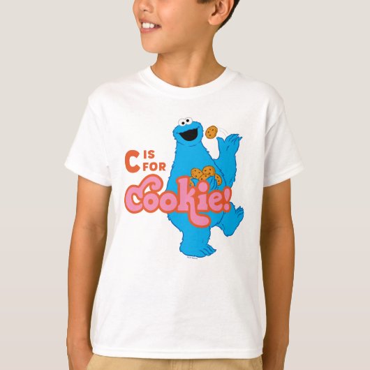 T-shirt C est pour Cookie (Devant)