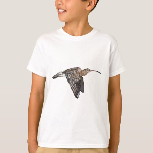 T-shirt C est pour Curlew (Devant)