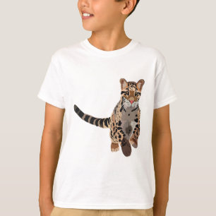 T-shirt C est pour le léopard couvert
