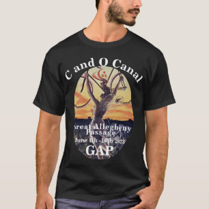 T-shirt C et O Canal Towpath GAP Great Allegheny Passage