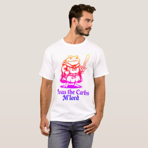 T-shirt C’était Les Glucides M’Seigneur Mème Drôle de Gre