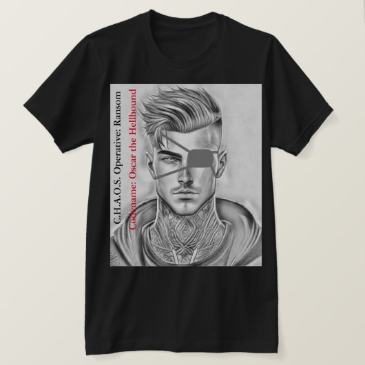 T-shirt C.H.A.O.S. Ransom (Design devant)
