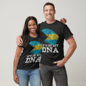 T-shirt C_s dans mon ADN Cadeaux Bahaméens Empreinte Doigt (Unisexe)