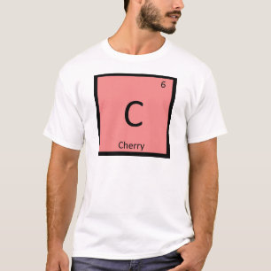 T-shirt C - Symbole de tableau périodique de la chimie des