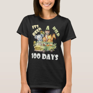 T-shirt Ça a été 100 jours de folie les enfants