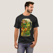 T-shirt Ça arrive en buvant (Devant entier)