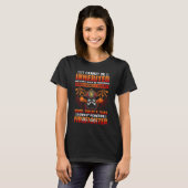T-shirt Ça Avec Mon Sang Sueur Larmes Pompier (Devant entier)