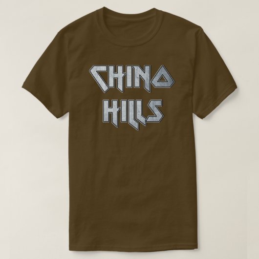 T-shirt CA de Chino Hills (Design devant)