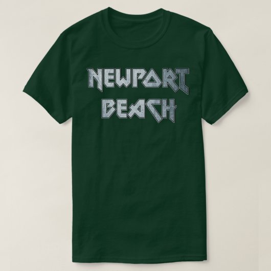 T-shirt CA de Newport Beach (Design devant)