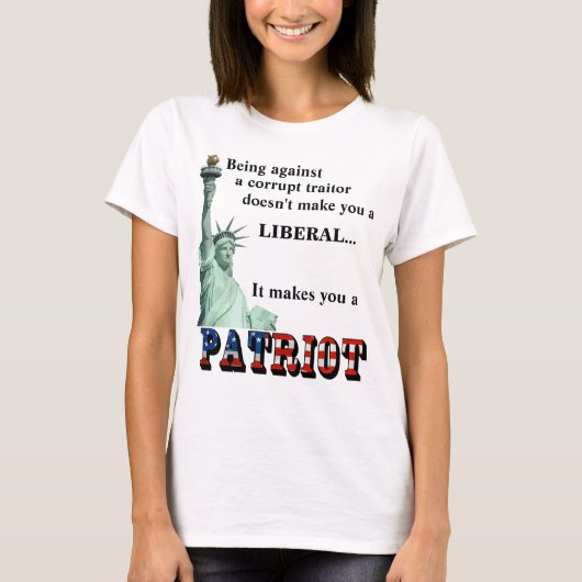 T-shirt Ça fait de toi un PATRIOT (Devant)