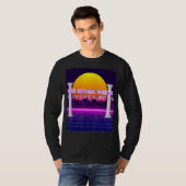 T-shirt Ça fait mal mais c'est Vaporwave Structure esthéti (Devant entier)