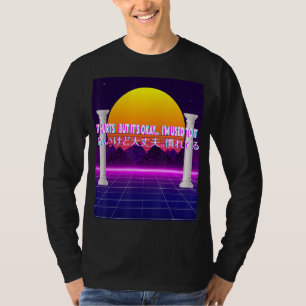 T-shirt Ça fait mal mais c'est Vaporwave Structure esthéti