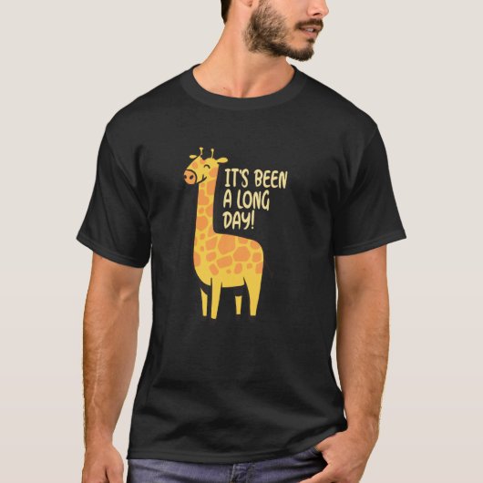 T-shirt Ça fait une longue journée de mignonnes pyjamas de (Devant)