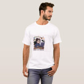 T-Shirt 'Ça marche sur ma machine' - Programmeur d (Devant entier)